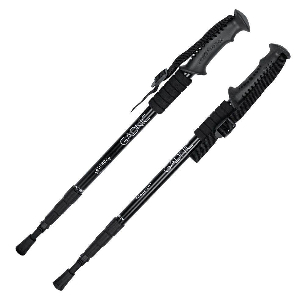 Kit Bastones Trekking Gadnic Telescopico Antishock