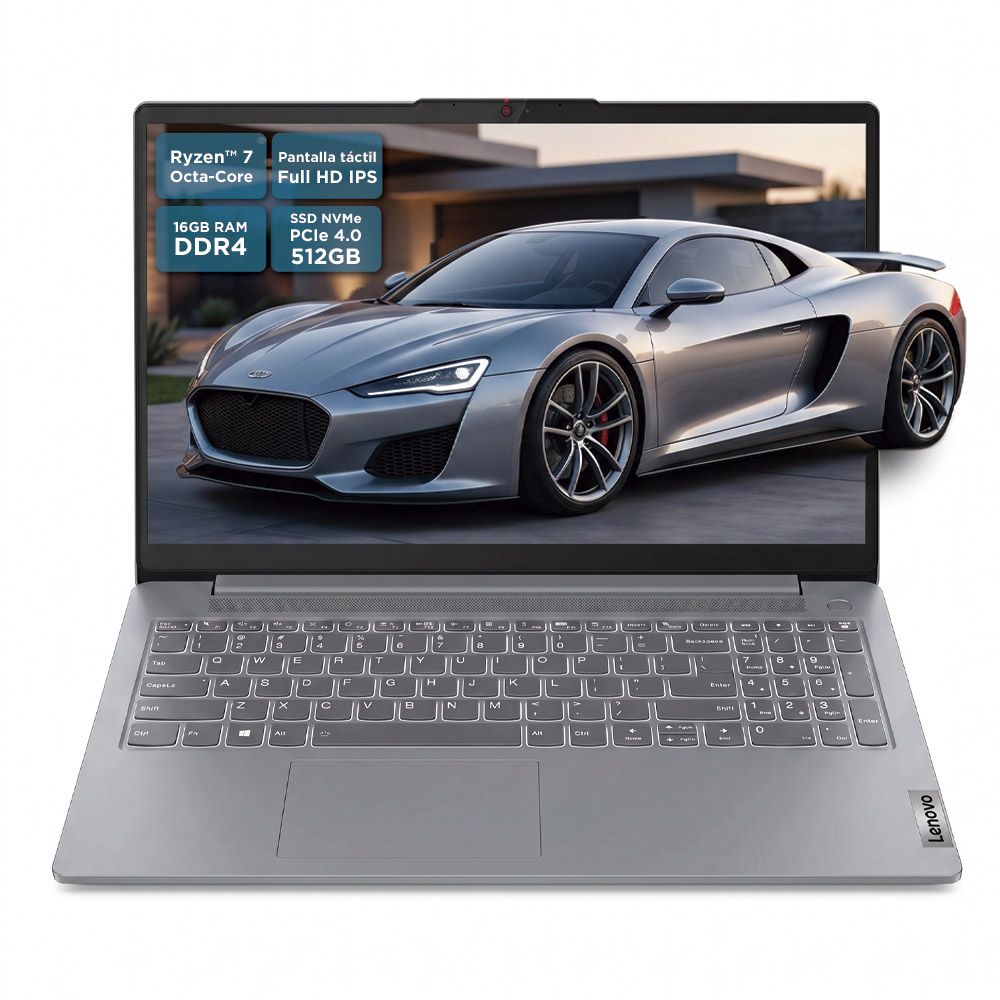 Notebook Lenovo Ideapad Slim 3 15.6 AMD Ryzen 7 16gb Ram 512gb Ssd