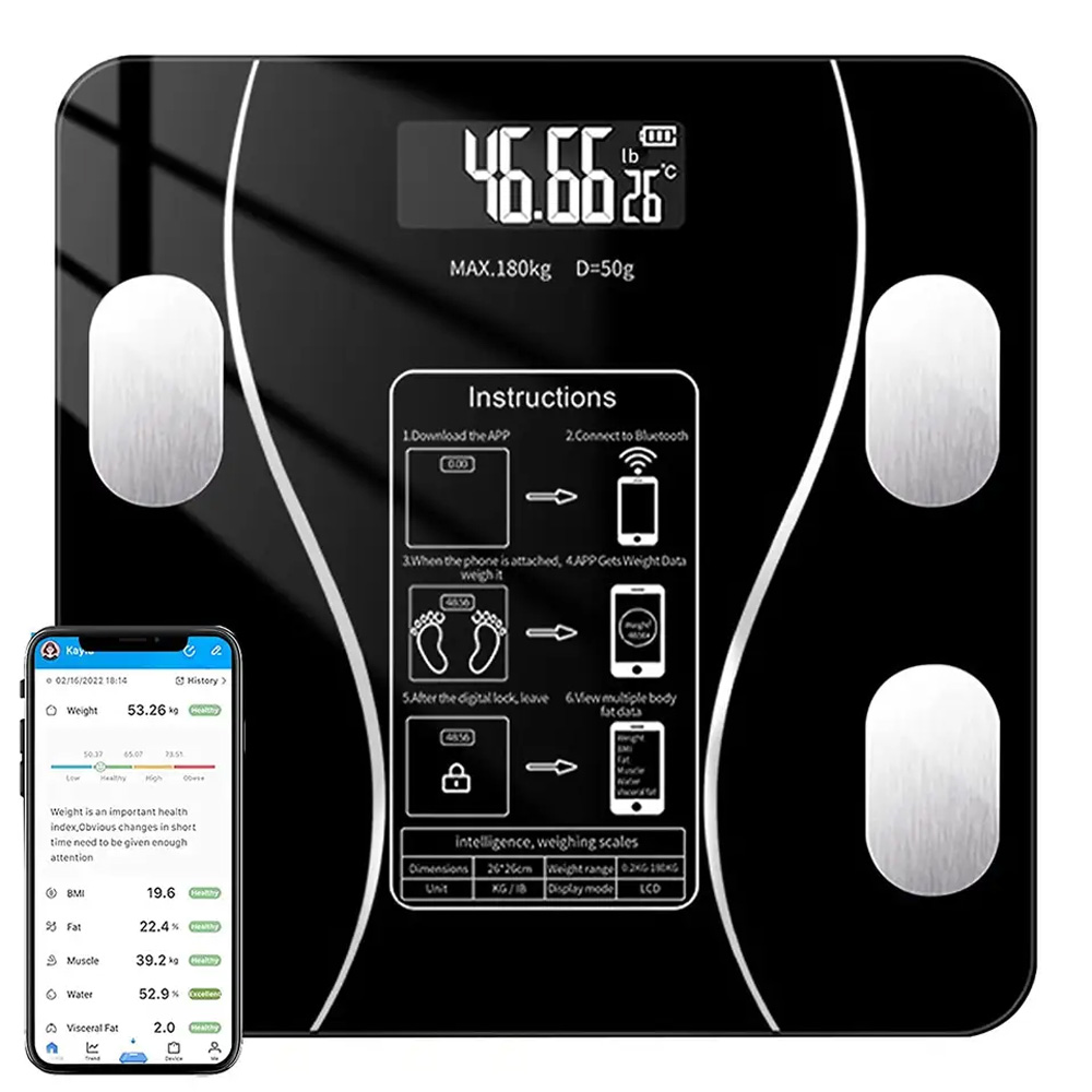 Balanza de Baño Gadnic Digital con APP Outlet