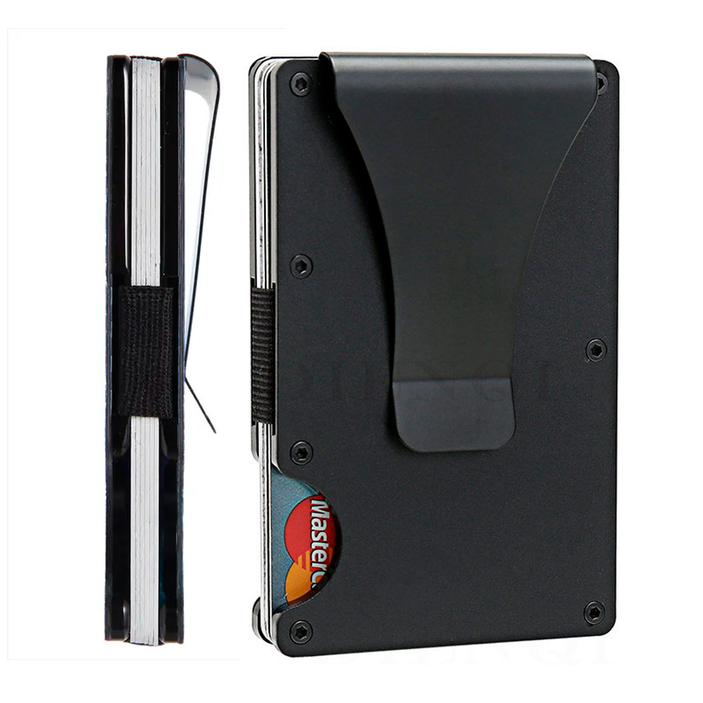 Billetera Gadnic de Aluminio con Clip Tarjetero Elegante