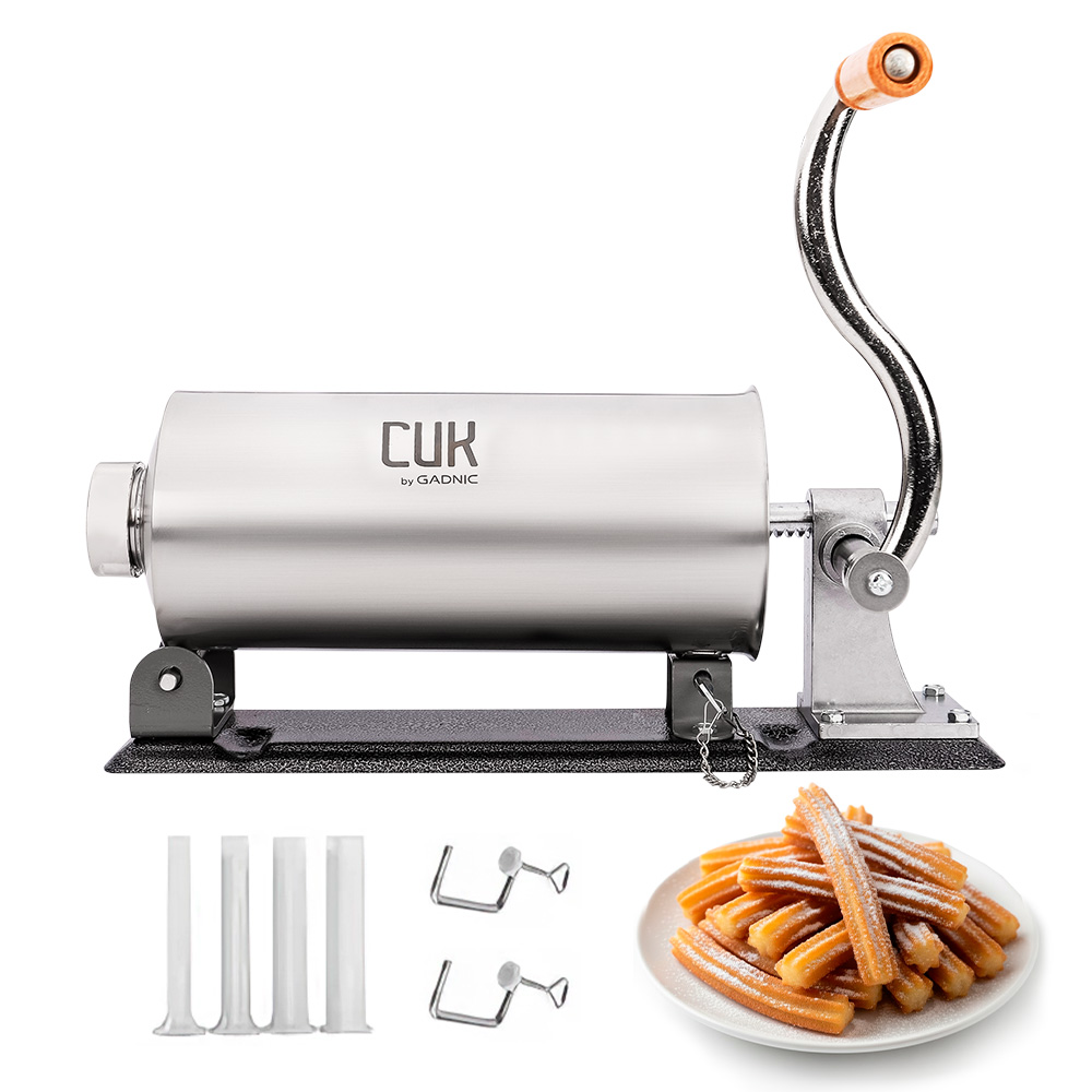 Maquina Churrera Industrial Gadnic Embutidora Manual 3kg Outlet