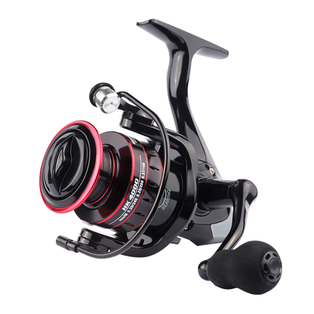 Reel Carrete de Pesca LINNHUE RF-HK4000 Plástico Simil Grafito 