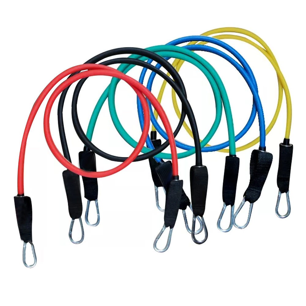 Bandas Elásticas Gadnic Kit x5 1.2mts 5 Intensidades  Anclajes y Accesorios