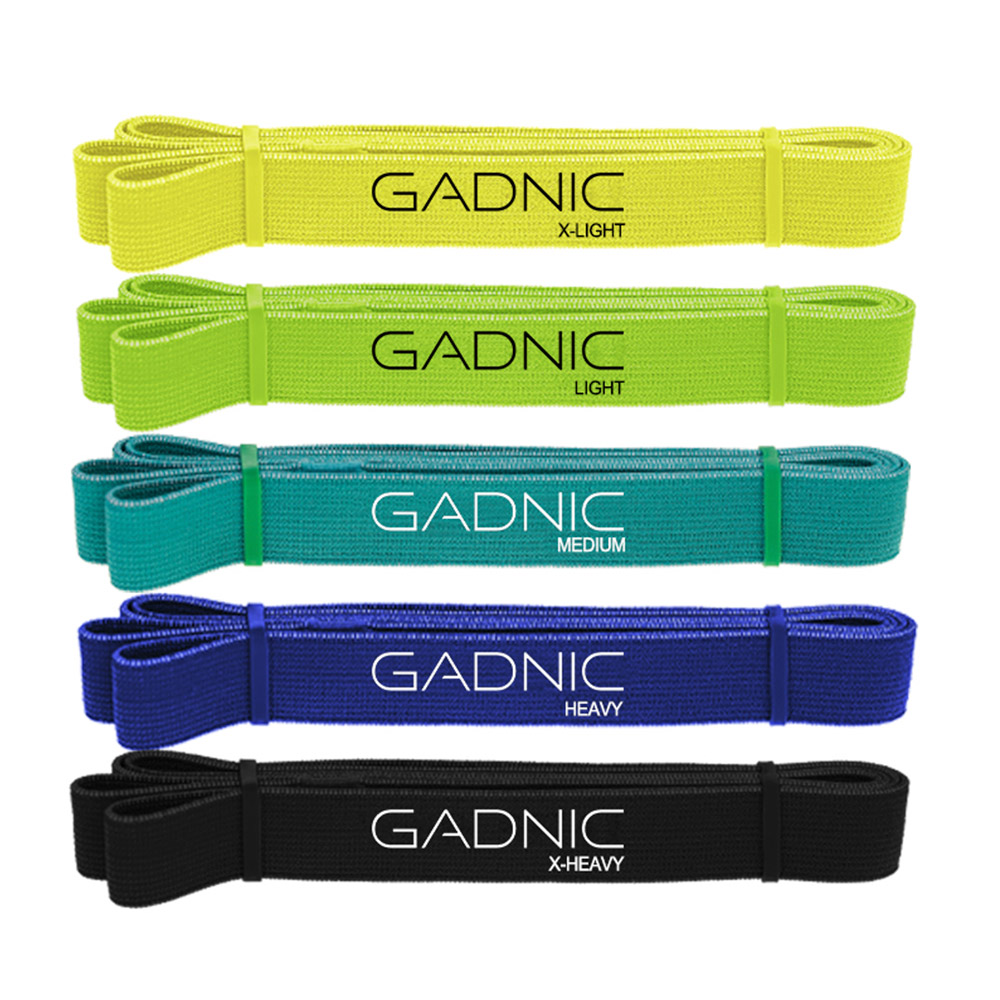 Kit 5 Bandas Isométricas Largas GADNIC POLYESTER Outlet