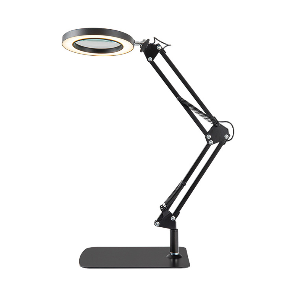 Lámpara Led De Escritorio Gadnic Con Lupa 3 Luz Ajustable  Outlet