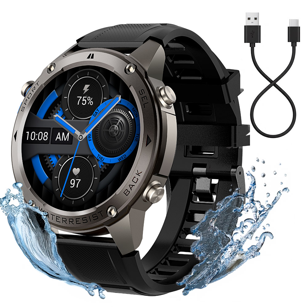 Reloj Inteligente Táctico Gadnic R231 Resistente Al Agua Deportivo GPS 
