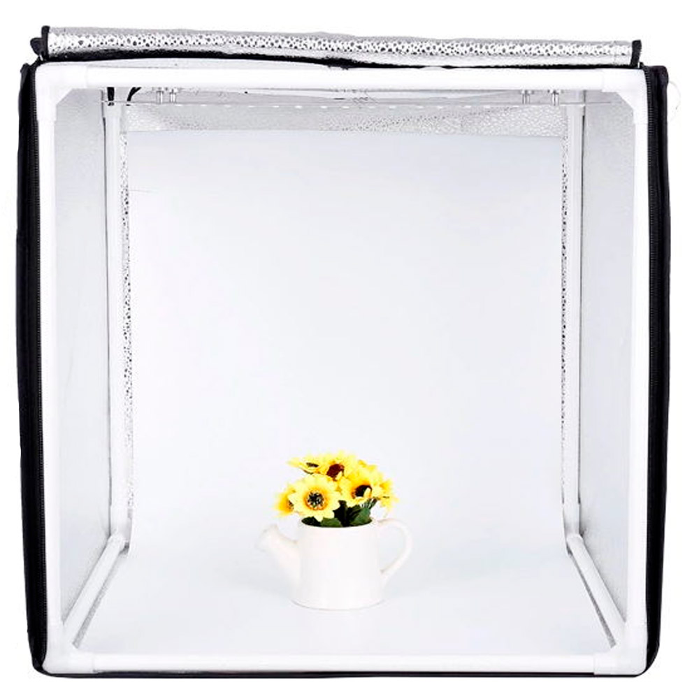 Caja De Luz Para Fotografía Profesional Portátil Gadnic 50 x 50 Bolso Outlet